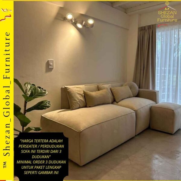 Jual sofa japandi bubble mewah dan elegan harga termurah - Image 2