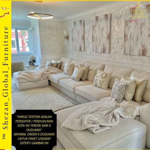 Jual sofa japandi bubble mewah dan elegan harga termurah - Image 4